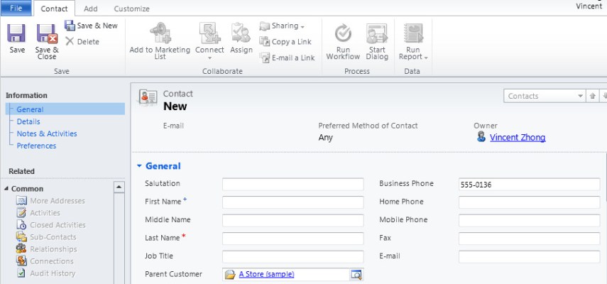 Use Entity Mapping to implement the Clone function in Dynamics CRM 2011