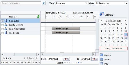 Dynamics CRM 2011 Service Scheduling Engine