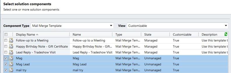 Managing Mail Merge Templates Using Solutions in Dynamics CRM 2011 ...