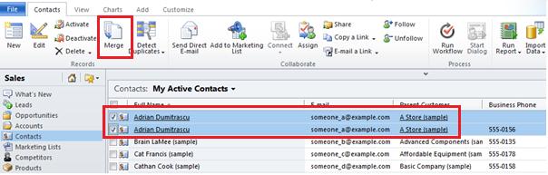 Merge functionality in Dynamics CRM 2011 | Magnetism Solutions | NZ ...