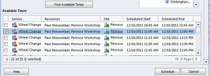 Scheduling Service Activities Dynamics CRM 2011