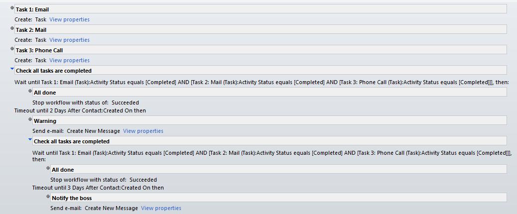 Using Parallel Wait Branches in Dynamics CRM 2011 Workflows