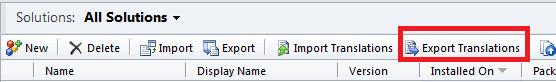Modifying Translations in Dynamics CRM 2011