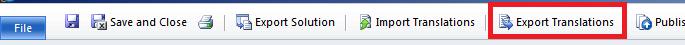 Modifying Translations in Dynamics CRM 2011