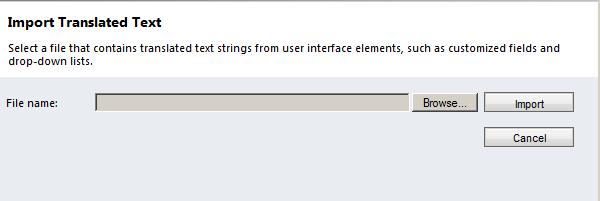 Modifying Translations in Dynamics CRM 2011