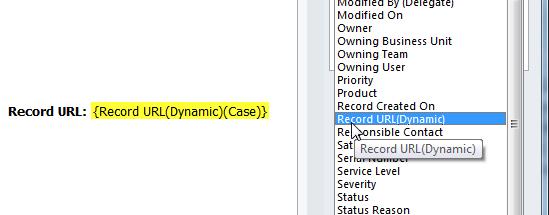 Record Hyperlinks Available in Dynamics CRM 2011 Workflows