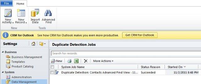 Checking for Duplicates in Microsoft Dynamics CRM 2011 | Magnetism ...