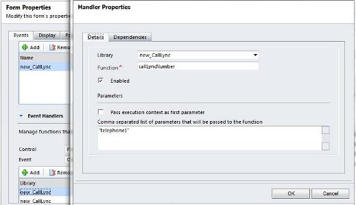 Click to Call Lync from Dynamics CRM 2011 Forms