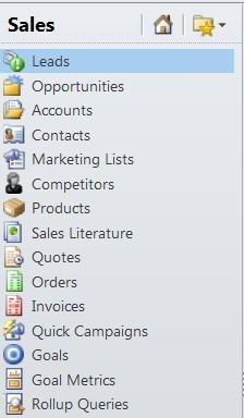 How to create personal view for different sales lead generated from your website in Microsoft Dynamics CRM 2011