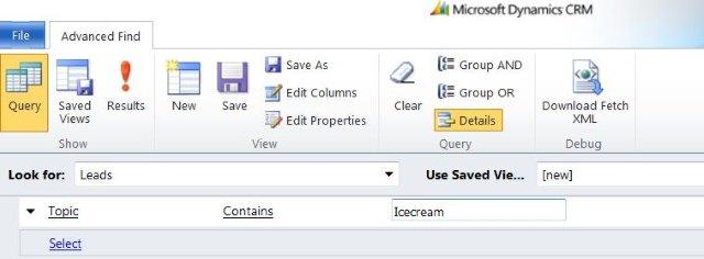 How to create personal view for different sales lead generated from your website in Microsoft Dynamics CRM 2011