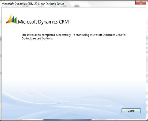 Setting up your Dynamics CRM 2011 Outlook Client