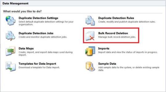 Bulk Deletion of Records in Microsoft Dynamics CRM 2011 | Magnetism ...