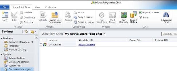 Document Management Settings in CRM 2011 | Magnetism Solutions | NZ ...