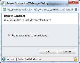 Renewing Contracts in Microsoft Dynamics CRM 2011 | Magnetism Solutions ...