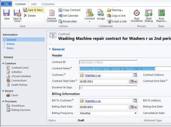 Renewing Contracts in Microsoft Dynamics CRM 2011 | Magnetism Solutions ...