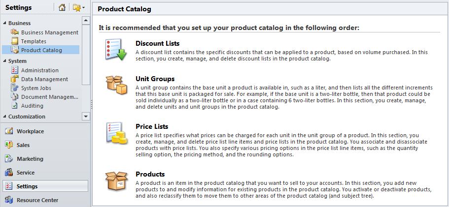 The Product Catalog in Dynamics CRM 2011 | Magnetism Solutions | NZ ...
