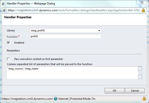 CRM 2011 Dynamic JavaScript