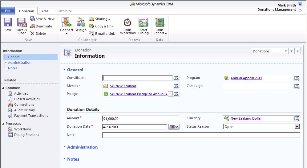 Microsoft Dynamics CRM Creating Efficiencies for NotforProfit