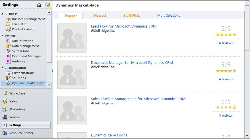 Solutions in Microsoft Dynamics CRM 2011
