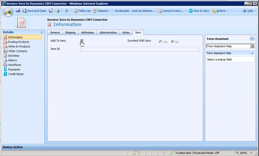 Syncing Dynamics CRM 4.0 Invoices with Xero Online Accounting ...