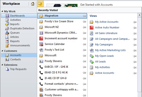 Accessing Records in Microsoft Dynamics CRM 2011