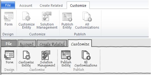 Creating the Dynamics CRM 2011 Ribbon in Expression Blend 4 Sketchflow
