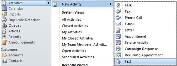 Create a new Activity Entity in CRM 2011 simply by checking a box!