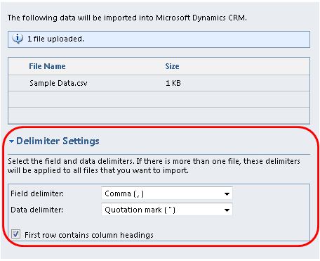 Anything CRM: CRM 2011: Increase the import file size, error The