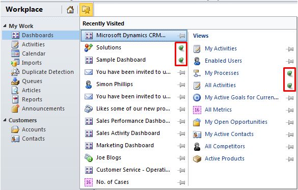 Microsoft Dynamics CRM 2011 Pin Views and Records | Magnetism Solutions ...