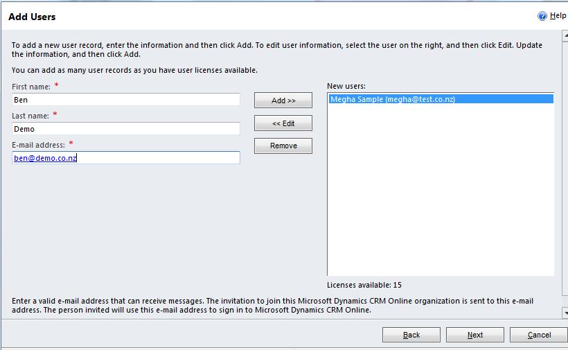 Add, Edit, Disable Users in Dynamics CRM 2011