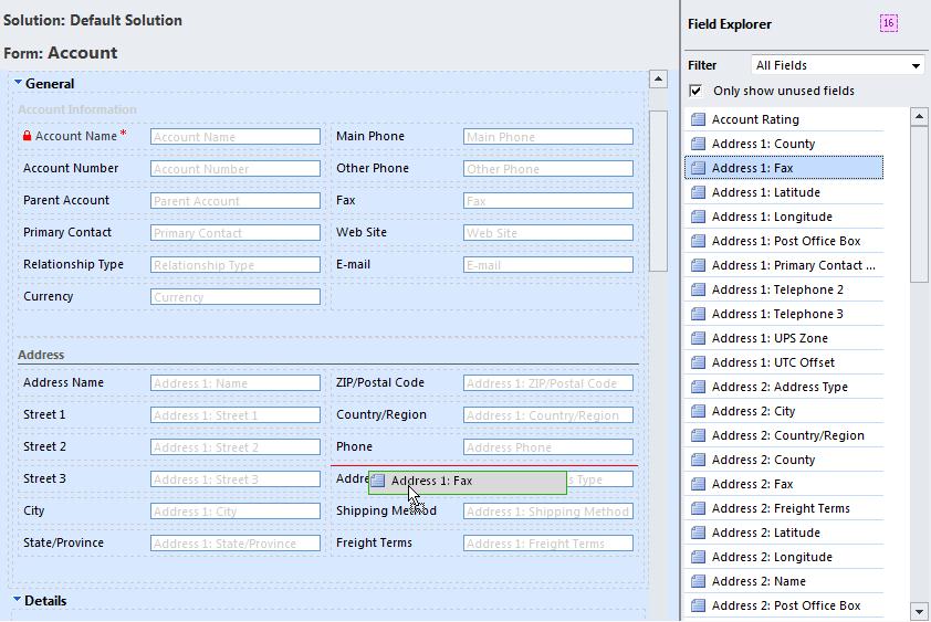 Form Customization in Dynamics CRM 2011 – Part 2