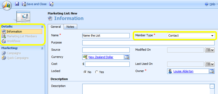 The Benefits of Marketing Lists in Dynamics CRM 4.0 | Magnetism ...