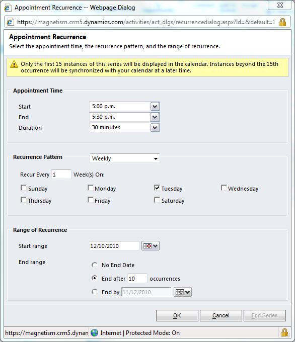 Recurring Appointments In Dynamics CRM 2011 Magnetism Solutions NZ recurring-appointments-in-dynamics-crm-2011-magnetism-solutions-nz