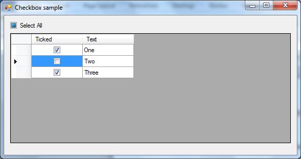 A Quick way to Build a ‘Select all’ Button with WinForms DataGridView