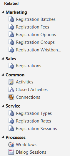 ISV Extension Privilege Required To Display Renamed Information Form Navigation Pane Group Headings
