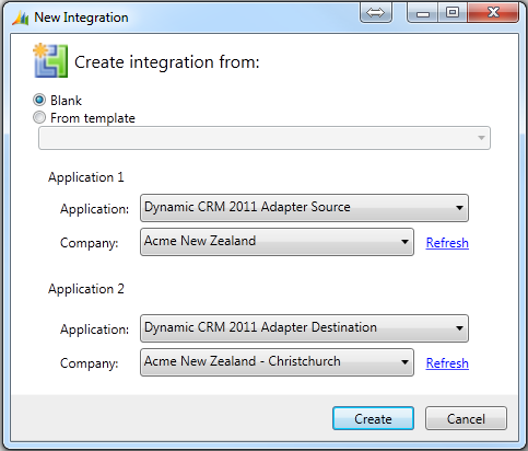 Microsoft Dynamics CRM 2011 Instance Adapter Part 4 Configure and Run a Simple Integration