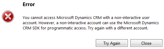 Restricting Access for Integrations to Microsoft Dynamics CRM Online Using the Non Interactive Access Level