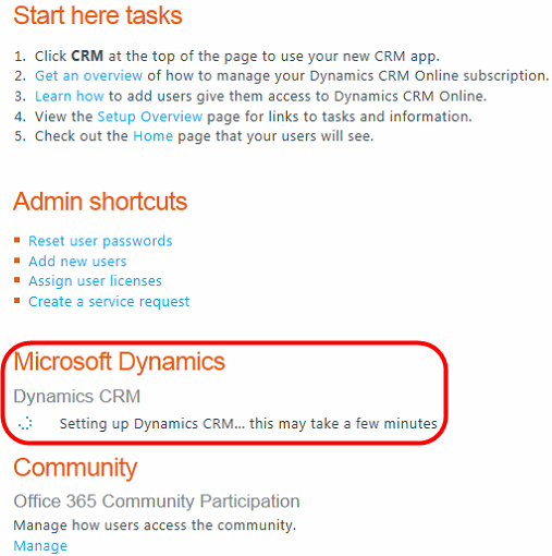 Setting up a free 30 day trial of the Polaris Release of Microsoft Dynamics CRM 2011 Part 1