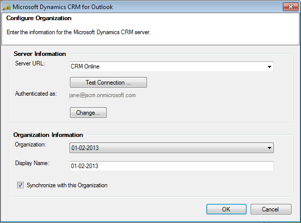 Setting up a free 30 day trial of the Polaris Release of Microsoft Dynamics CRM 2011 Part 4