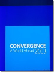 Microsoft Convergence 2013 Blog 3 Opening Keynote 