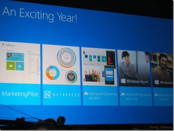 Microsoft Convergence 2013 Blog 3 Opening Keynote 