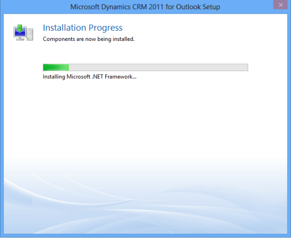 Microsoft Dynamics CRM 2011 Failed to find Windows Identity Foundation setup package Windows 8