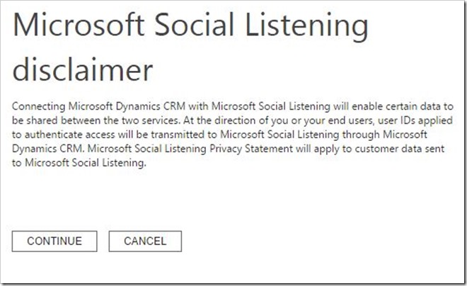 Microsoft Dynamics CRM 2015 - Social Listening Coming to On-Premises CRM 2015 Installs