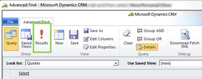 Dynamics CRM 2011 Creating a Personal View