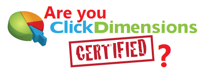 Are you ClickDimensions Certified