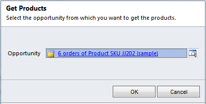 Sales Process in Dynamics CRM 2011 Orders