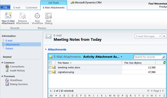 Delete Email Attachments with Plugin in Dynamics CRM 2011