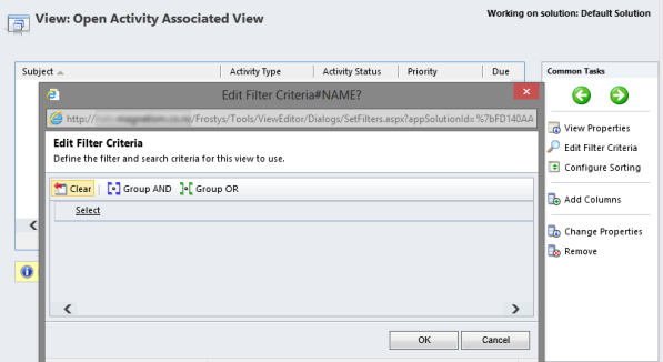 Display all Related Activities in One View Dynamics CRM 2011