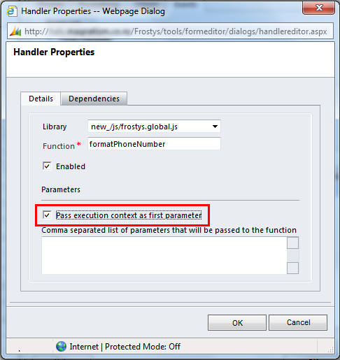 Dynamics CRM 2011 JavaScript Get Attribute from OnChange