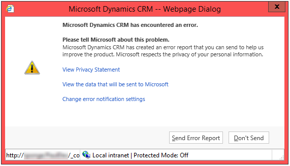 Globally Define Error Reporting Preferences Out of the Box